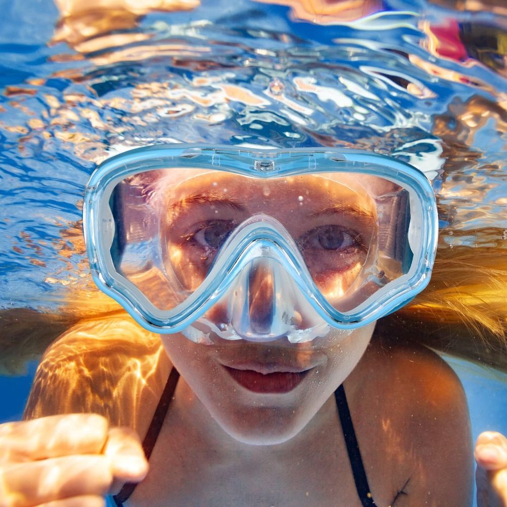 Diving Mask - Unisex PC Glass Kids Swim Goggles