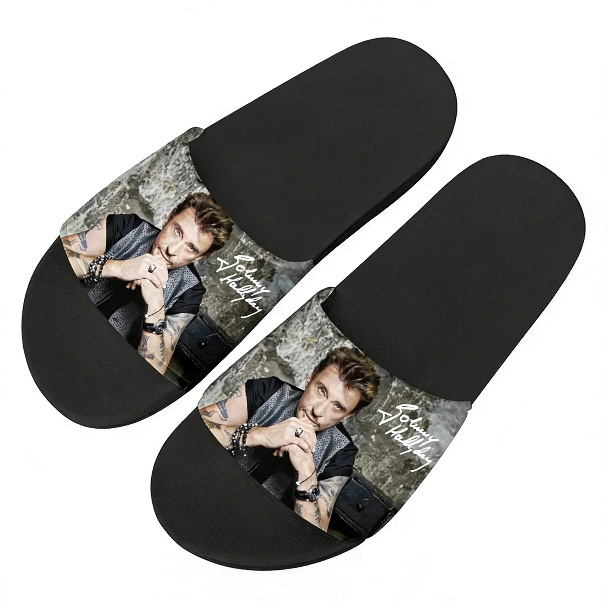Water Shoes - Johnny Hallyday Slippers Man Woman Boy