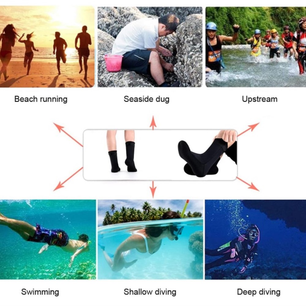 Neoprene Socks 3mm 5mm Wetsuit - огляд і ціна Flippers Swimming