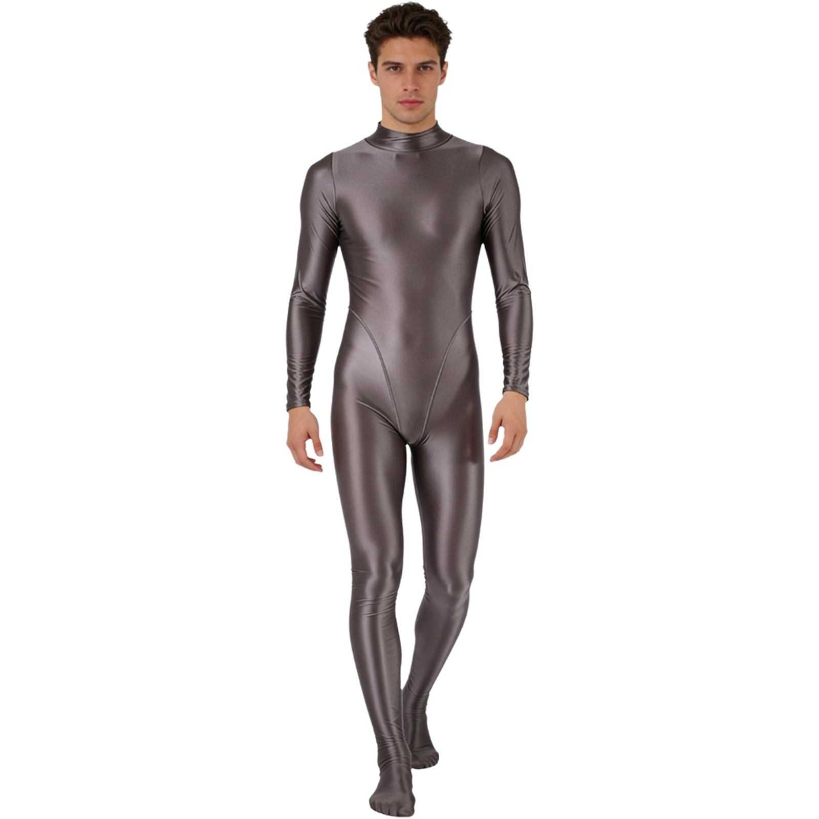Mens Glossy One Piece Swimsuit - огляд і ціна Wetsuit Men