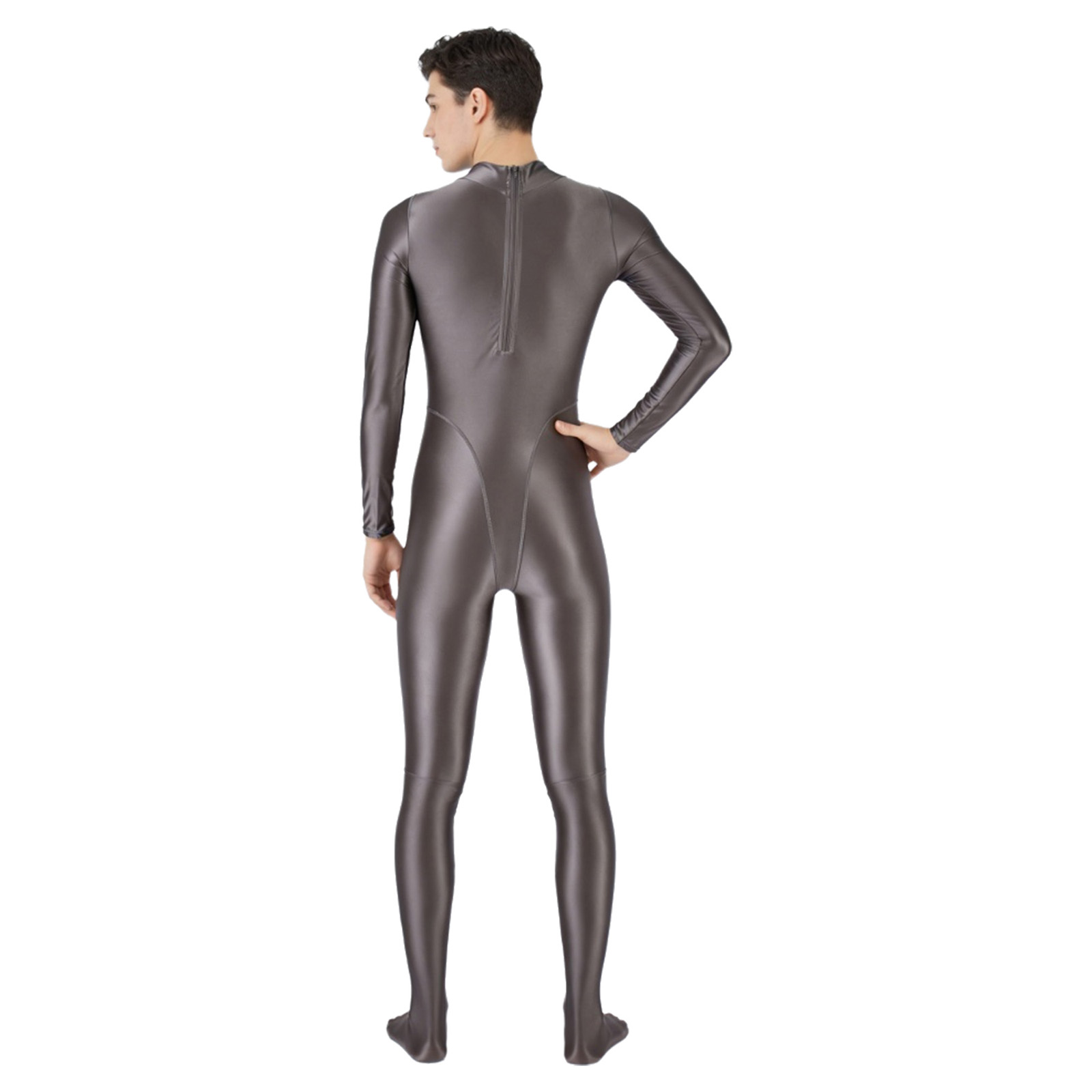 Mens Glossy One Piece Swimsuit - огляд і ціна Wetsuit Men