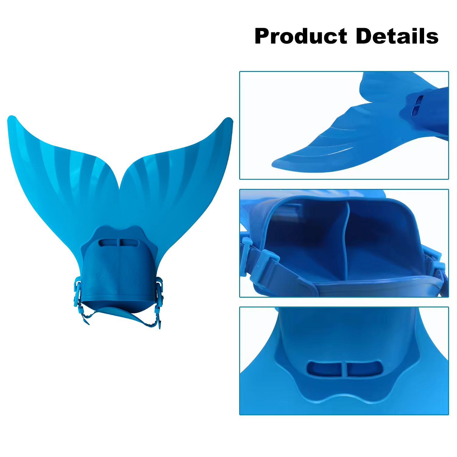 Children Mermaid Fins Two Type - огляд і ціна Flippers Swimming