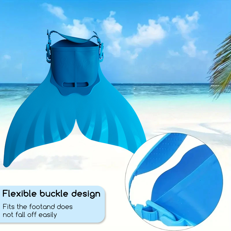 Children Mermaid Fins Two Type - огляд і ціна Flippers Swimming