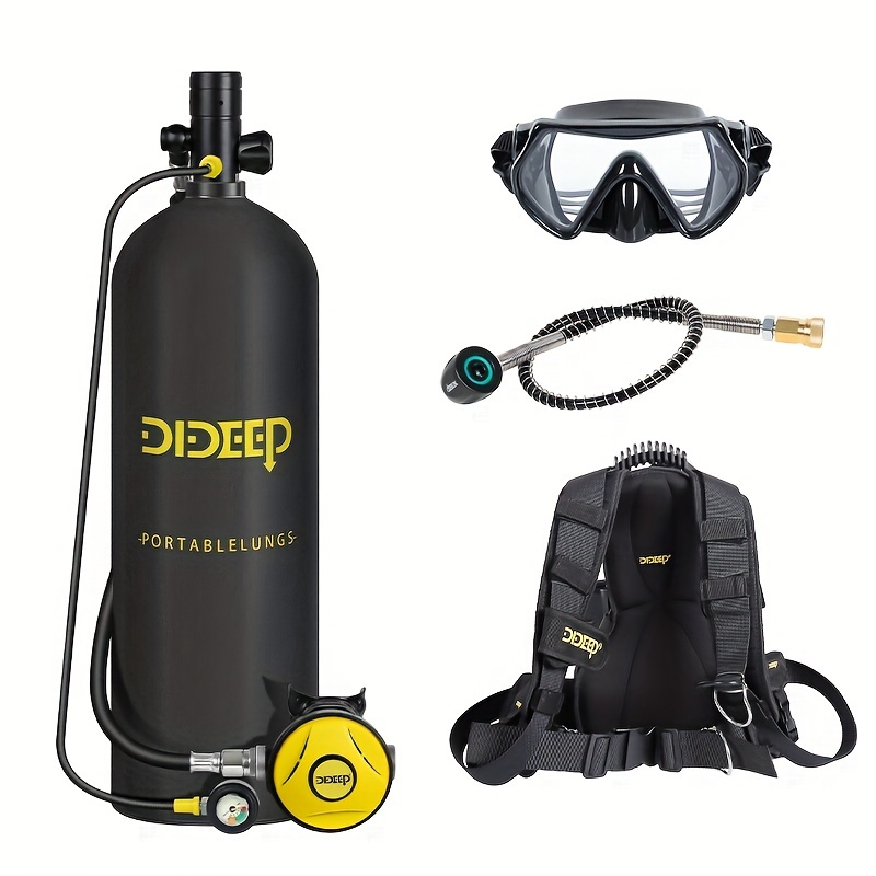 DIDEEP 4L Mini Scuba Diving Ta - огляд і ціна Snorkeling Gear