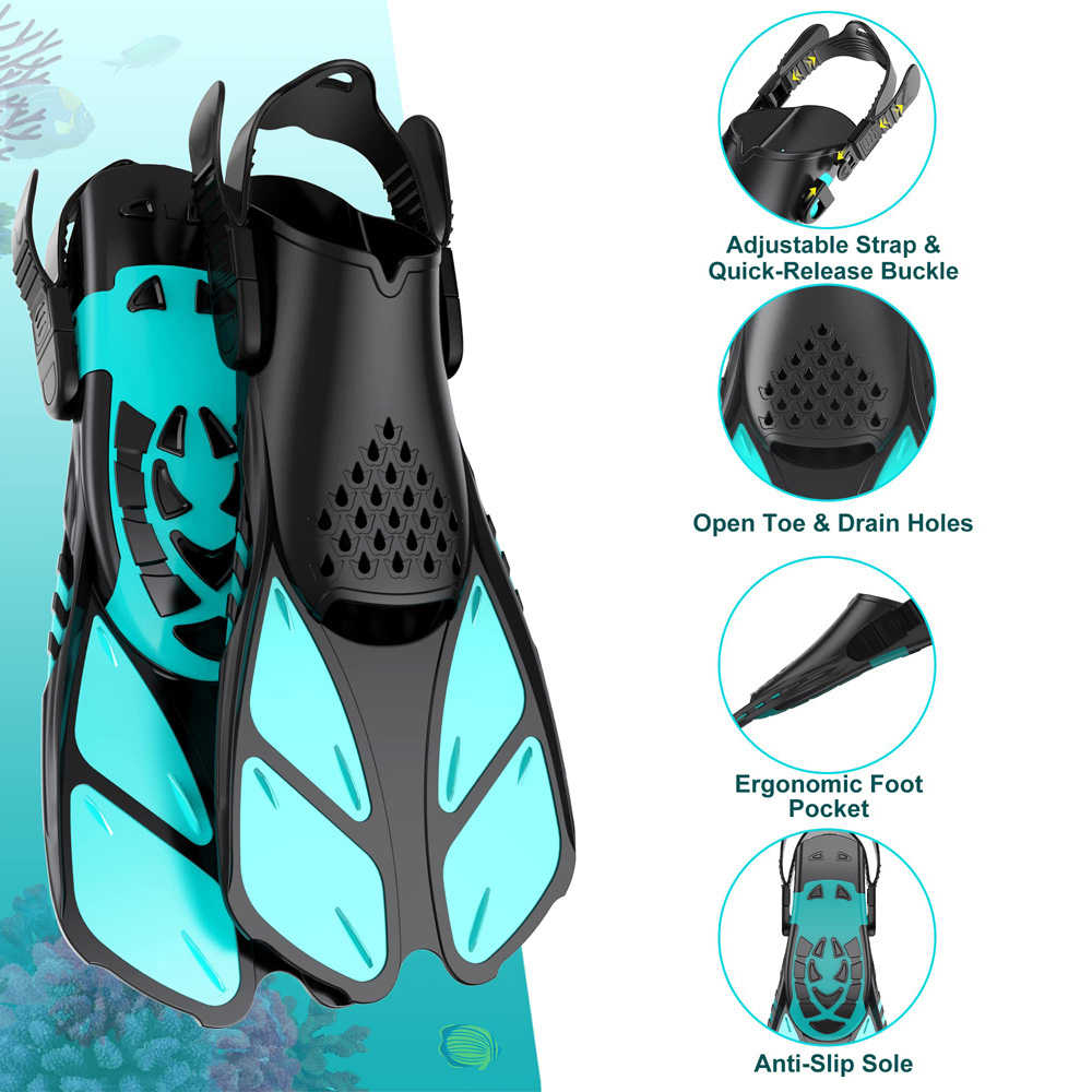 Snorkel Fins Swimming Flippers - огляд і ціна Flippers Swimming