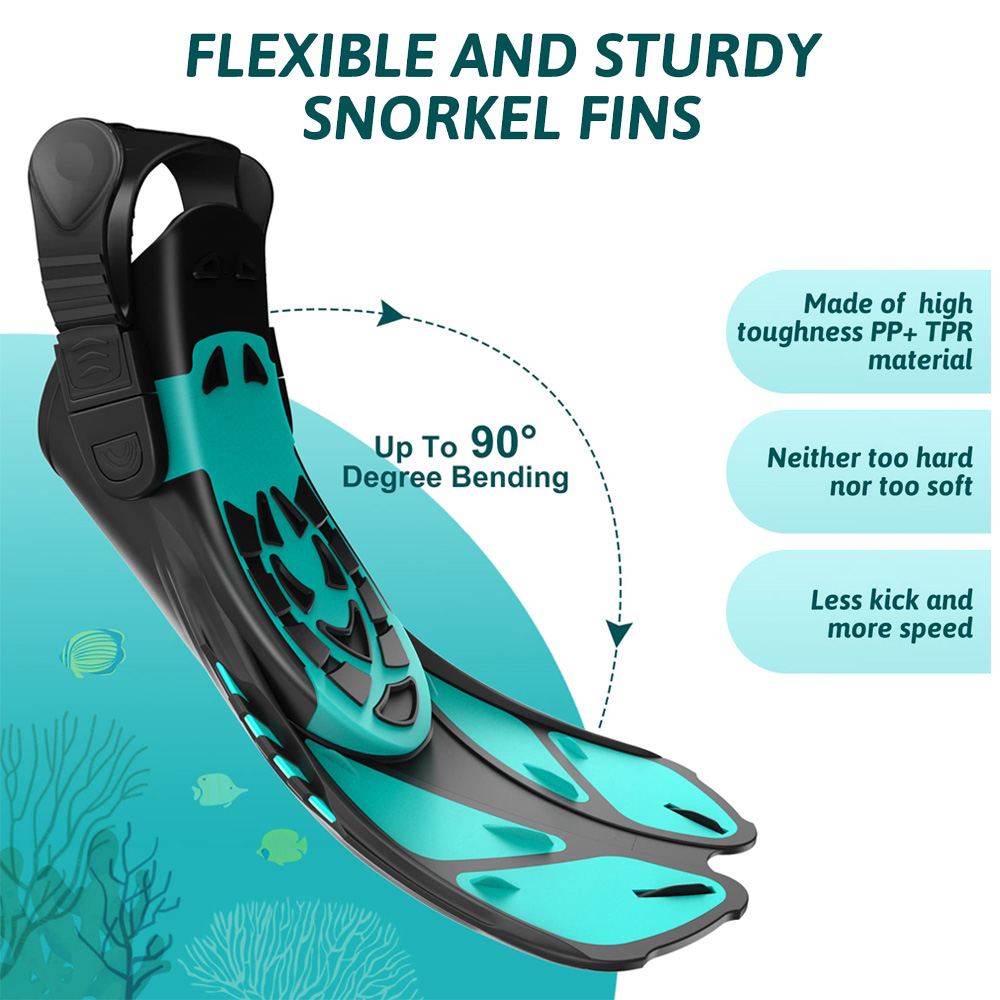 Snorkel Fins Swimming Flippers - огляд і ціна Flippers Swimming