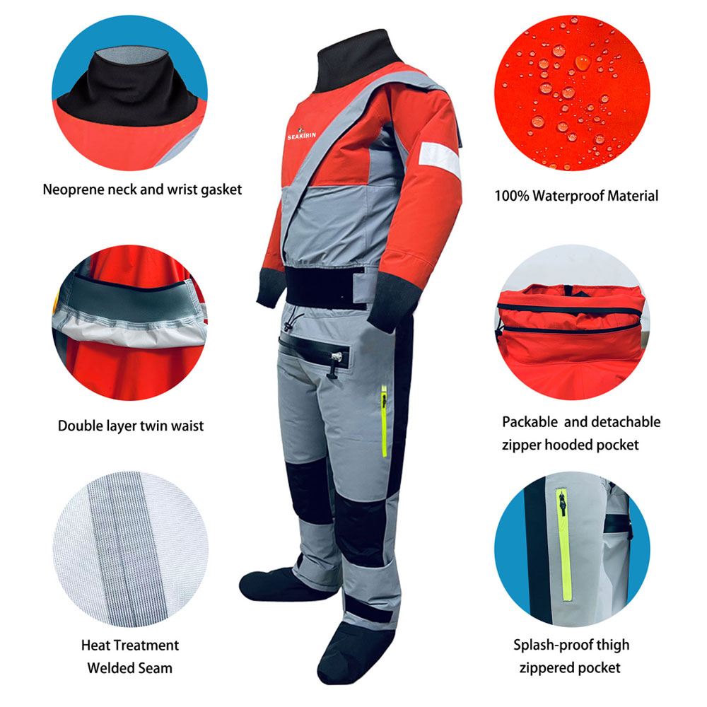 3-Ply Mens Semi-Dry Suit Breat - огляд і ціна Wetsuit Men