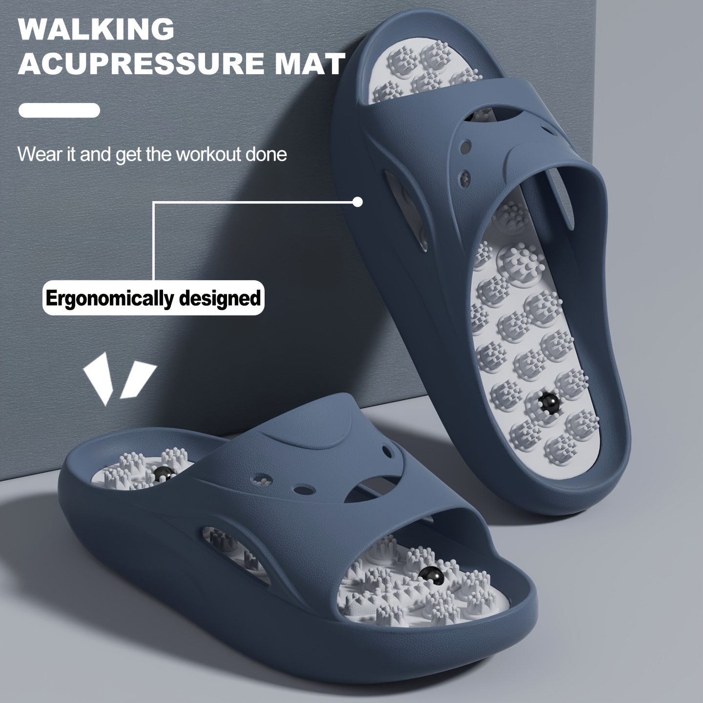 Women Men EVA Massage Slippers - огляд і ціна Water Shoes