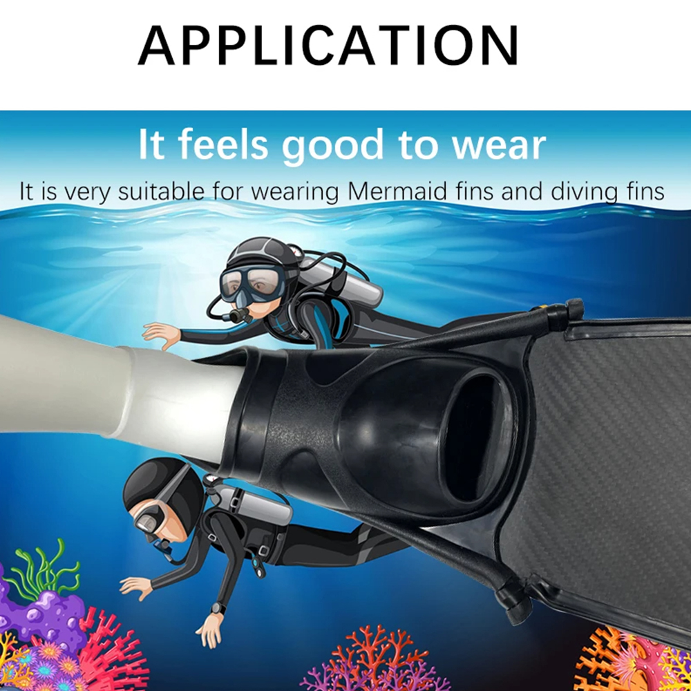 Silicone Wetsuit Socks for Swi - огляд і ціна Swim Fins
