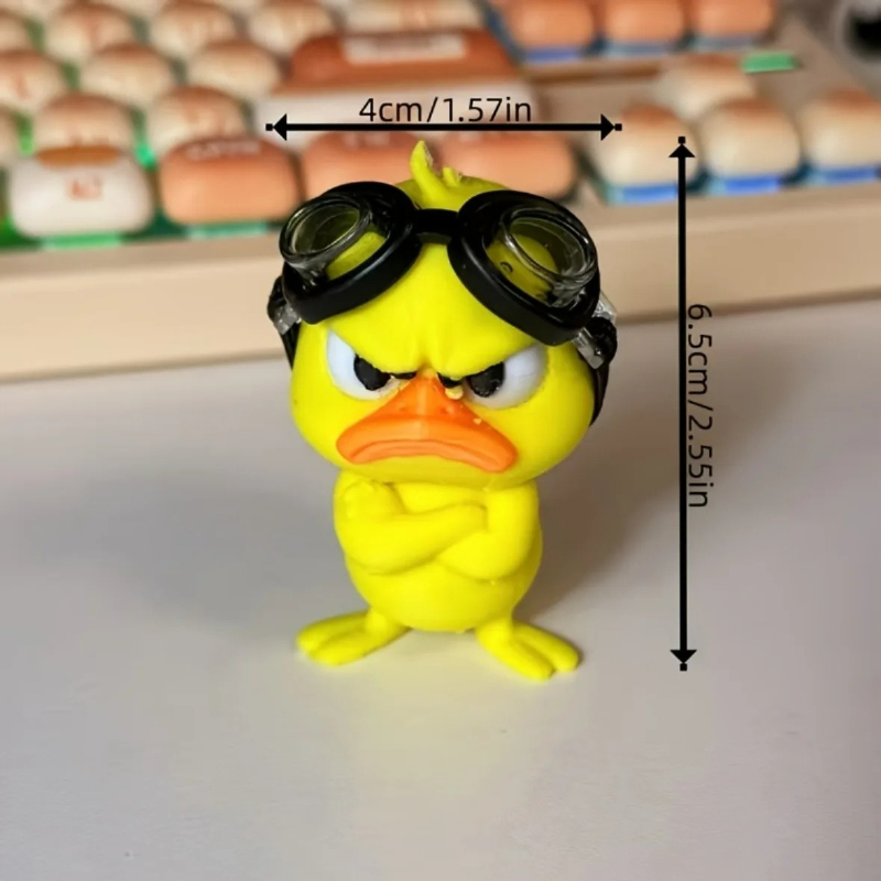 1PC Angry Hug Duck Figurine Wi - огляд і ціна Goggles Swim