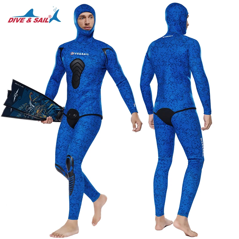 5mm Neoprene Two-Piece Open Ce - огляд і ціна Wetsuit Men