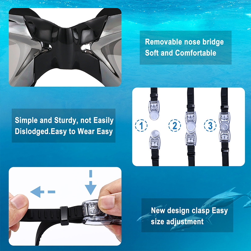 Swimming Glasses Adult Swimmin - огляд і ціна Goggles Swim