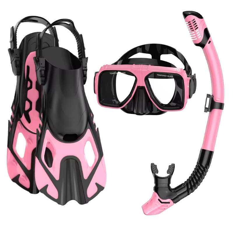 Professional 3-Piece Snorkel D - огляд і ціна Swim Fins
