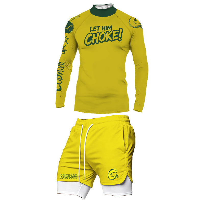 Men BJJ Rashguard Set No Gi Br - огляд і ціна Rash Guard
