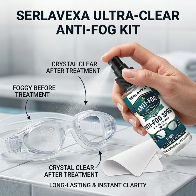 Long-Lasting Anti-Fog Spray fo - огляд і ціна Goggles Swim